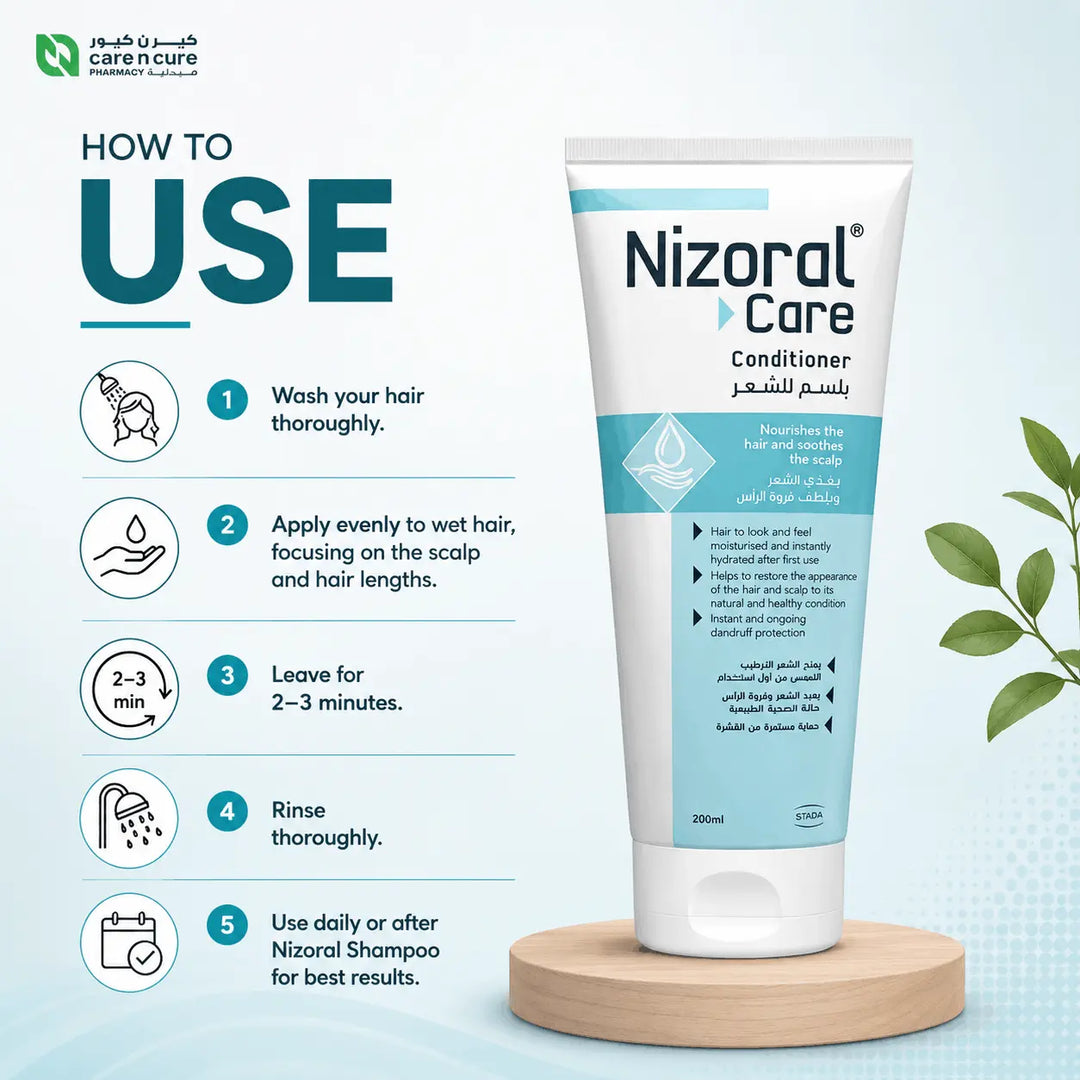 Nizoral Care Conditioner How to use guide