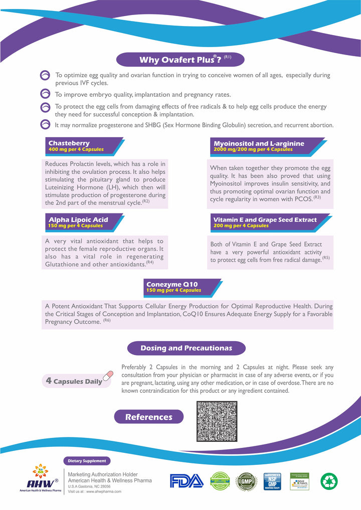 AHW Ovafert Plus CAP 120'S