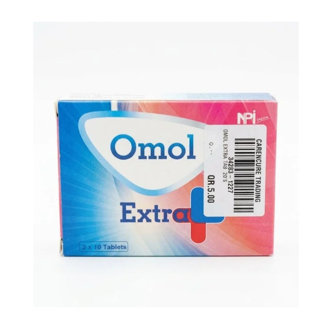 Omol Extra Tablets 20 Pieces