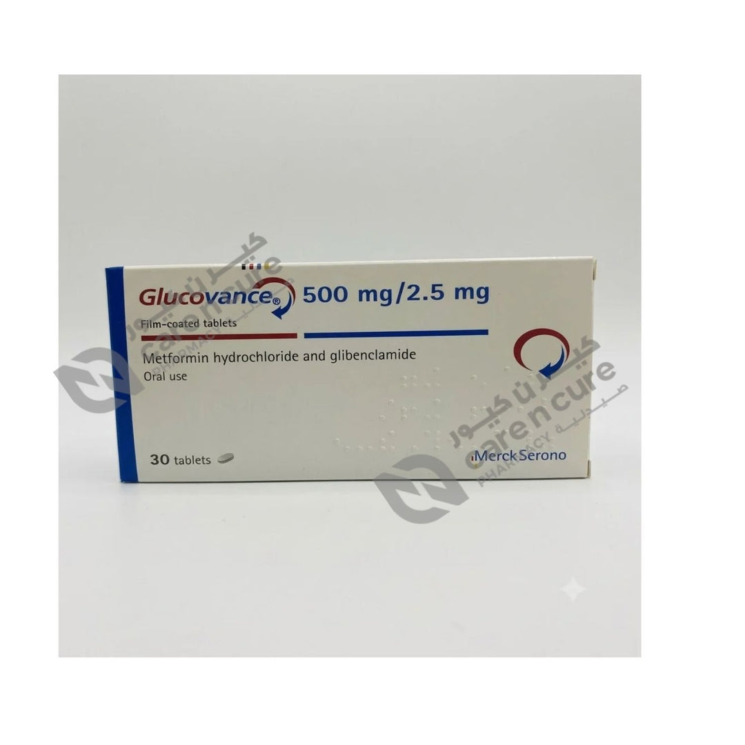 Glucovance 500mg/2.5mg Tablets 30 Pieces