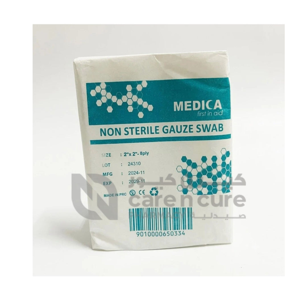 Medika Gauze Swab 5 X 5 8Ply (2"X2")