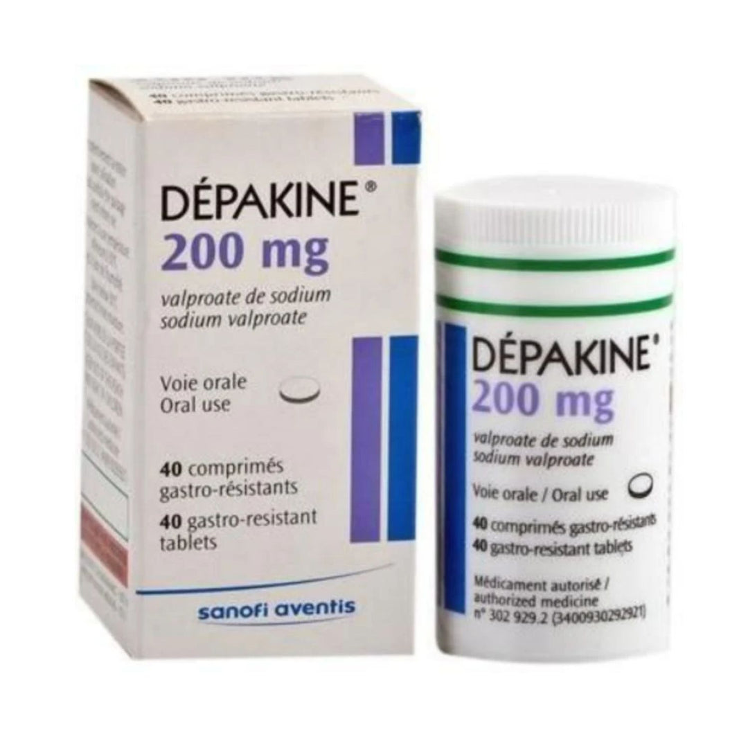 Depakine 200mg Tablets 40 Pieces