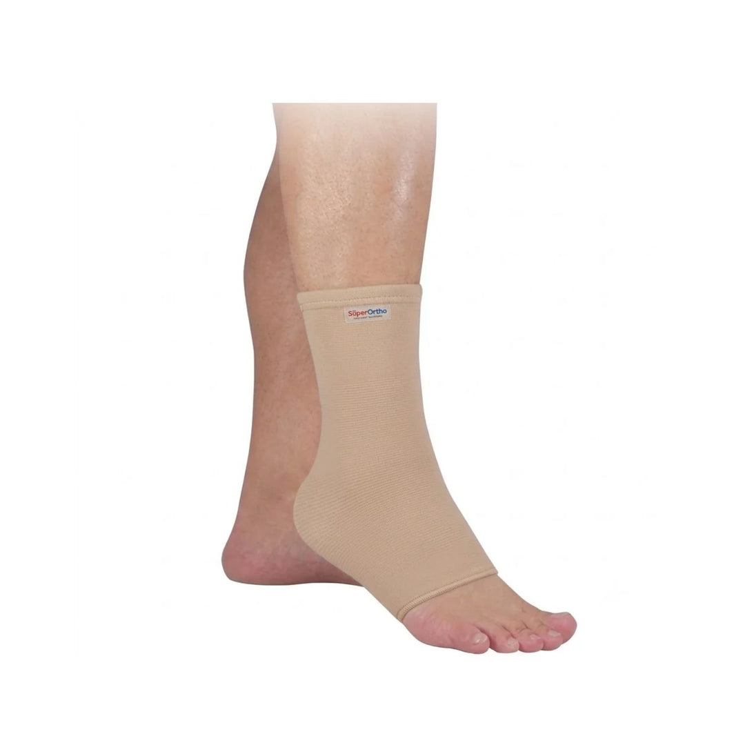 Super Ortho Elastic Ankle Support Color Beige A9-009