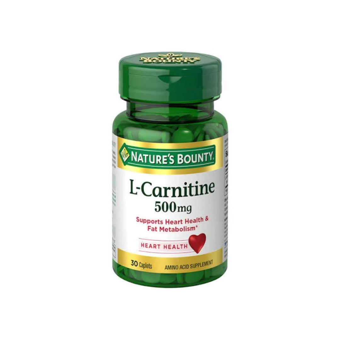 Nature's Bounty L- Carnitine 500mg  30 Caplets
