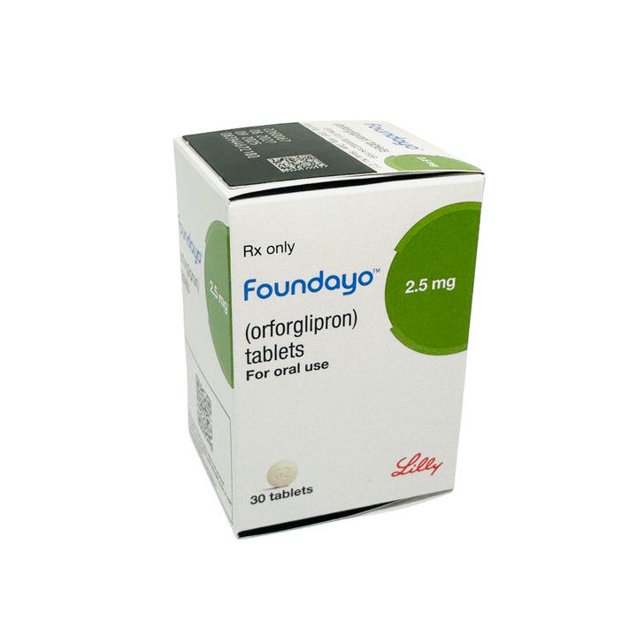 Foundayo 2.5mg Tablets 30 Pieces (Original Prescription Is Mandatory Upon Delivery)