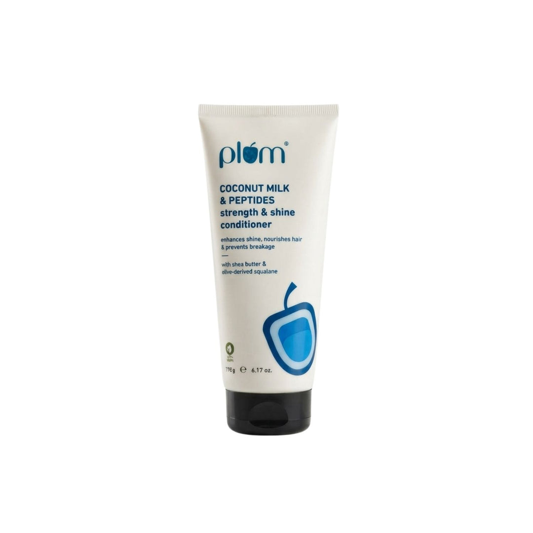 Plum Coconut Milk & Peptides Strength & Shine Conditioner 175g