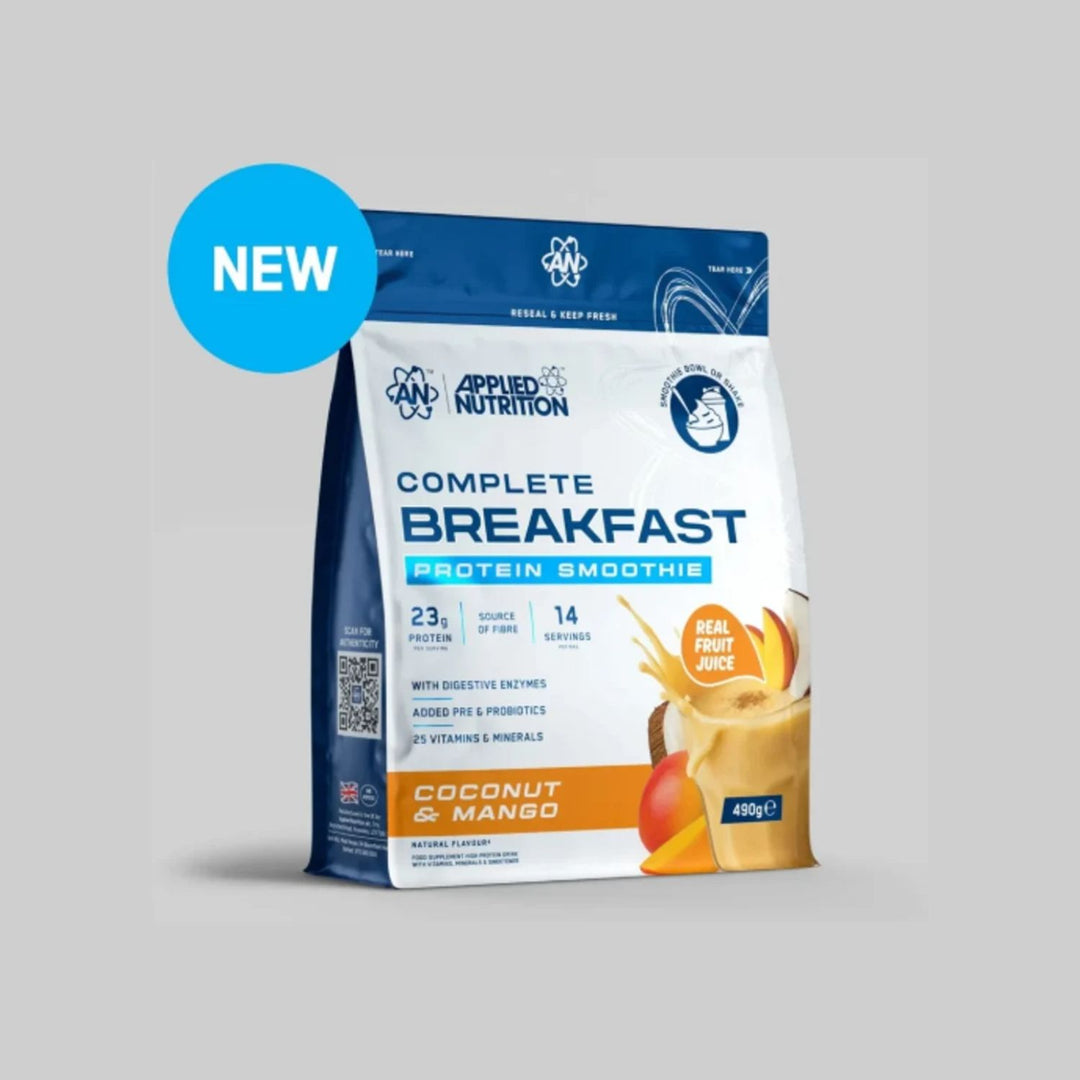 Applied Nutrition Complete Breakfast Protein Smoothie Coconut & Mango 490gm Bag