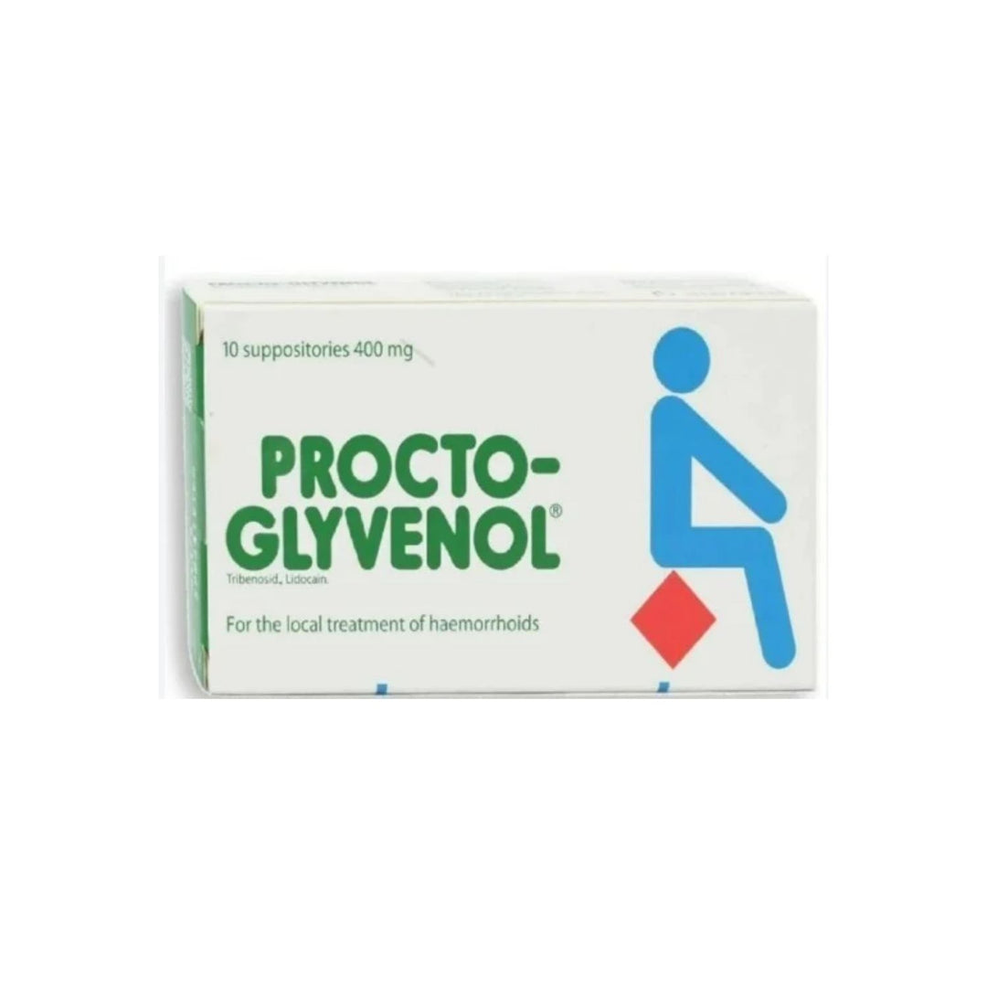 Procto Glyvenol Suppositories 10 Pieces
