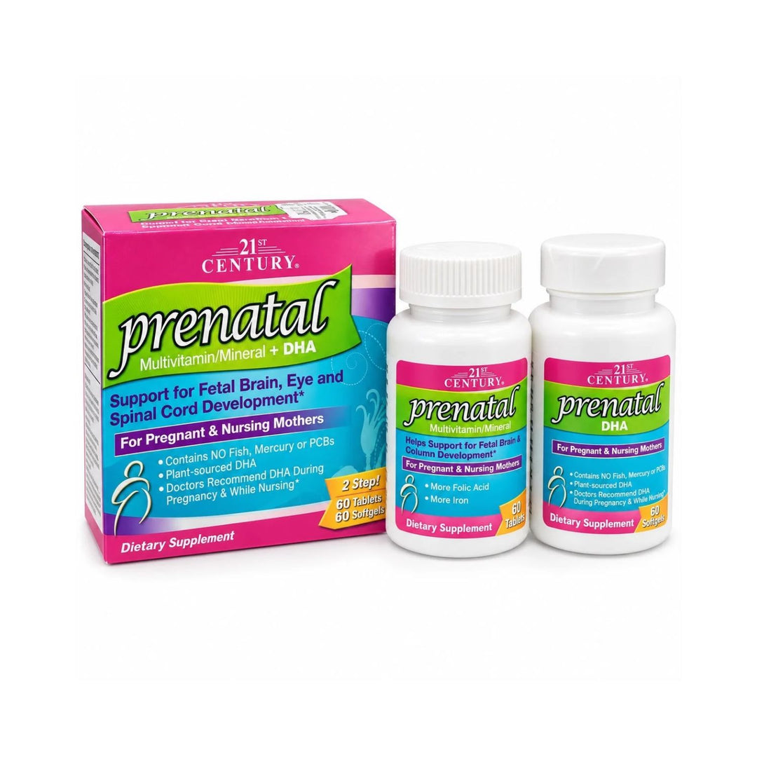 21St Century Prenatal Multivitamin/Mineral + Dha Softgels (60 + 60)