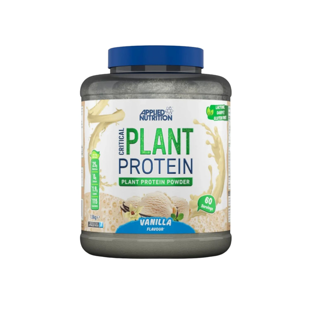 Applied Nutrition Critical Plant Protein Powder Vanilla 1.8 Kg