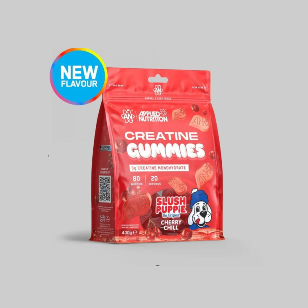 Applied Nutrition Creatine Slush Puppie Cherry Chill Gummies 400G