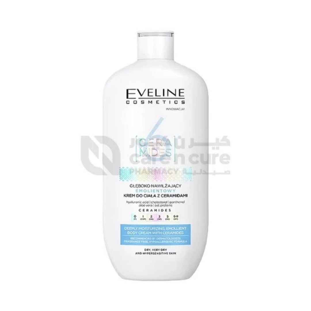 Eveline 6 Ceramides Deeply Moist Emollient Body Cream 350 ml
