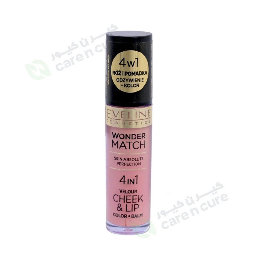 Eveline Wonder Match 4 In 1 Cheek And Lip N03 4.5 ml