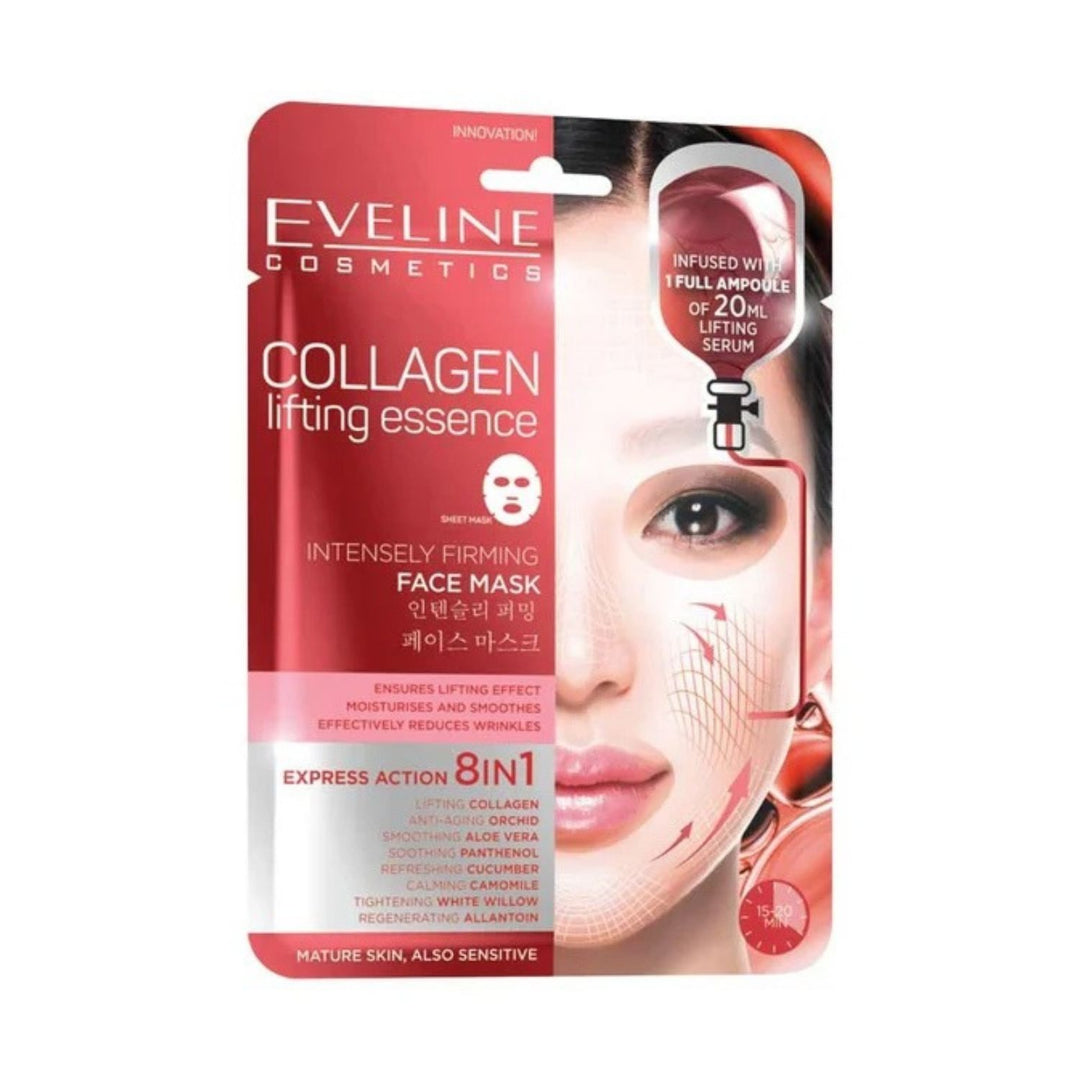 Eveline Face Mask Collagen Lifting Essence Intensely Firming Face Mask