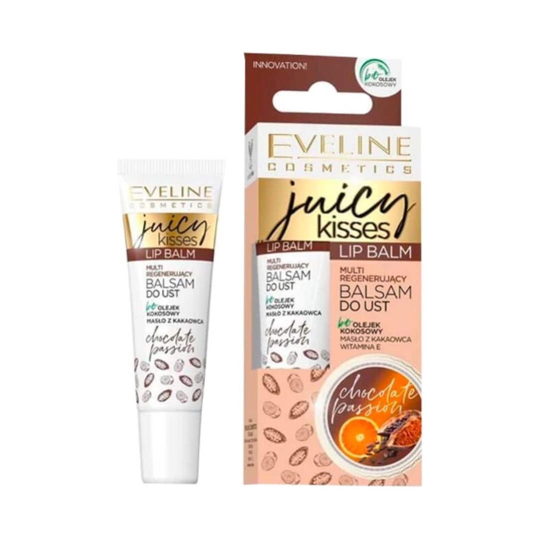 Eveline Juicy Kisses Chocolate Passion Lip Balm 12 ml