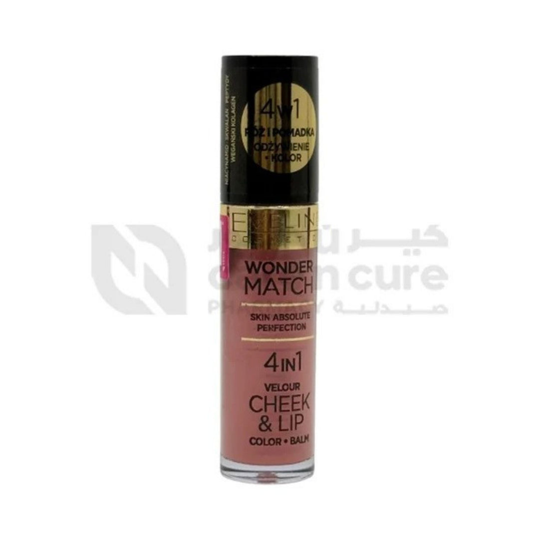 Eveline Wonder Match 4 In 1 Cheek And Lip N02 4.5 ml