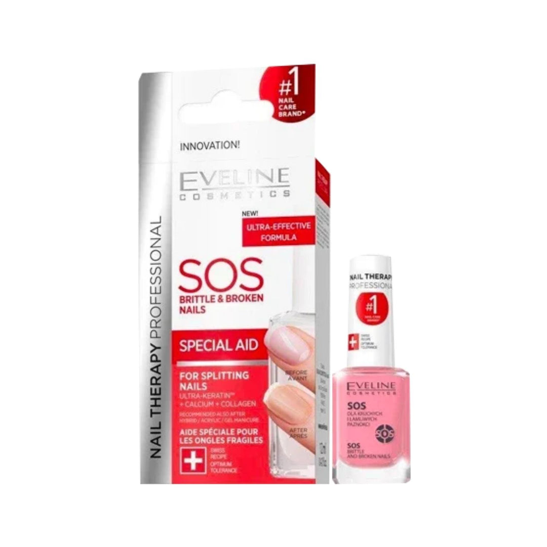 Eveline Cosmetics SOS Brittle and Broken Nails Multivitamin Conditioner 12ml