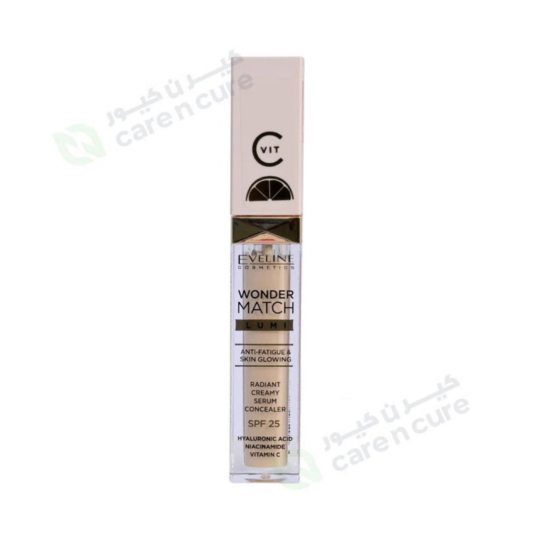 Eveline Wonder Match Concealer Lumi With Vit C No 10 Vanilla Warm 6.8 ml
