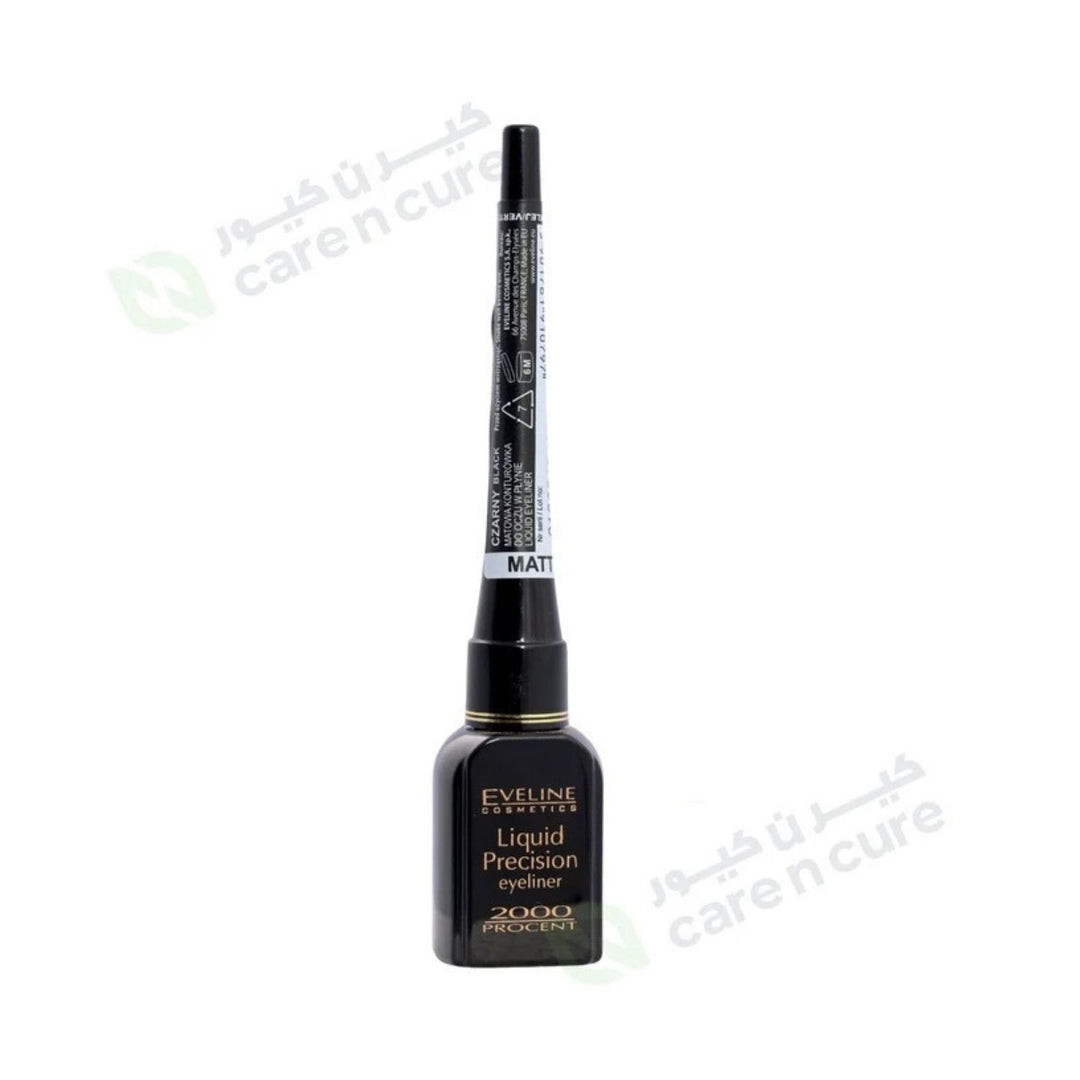 Eveline Eyeliner Liquid Precision 2000 %Black Matt