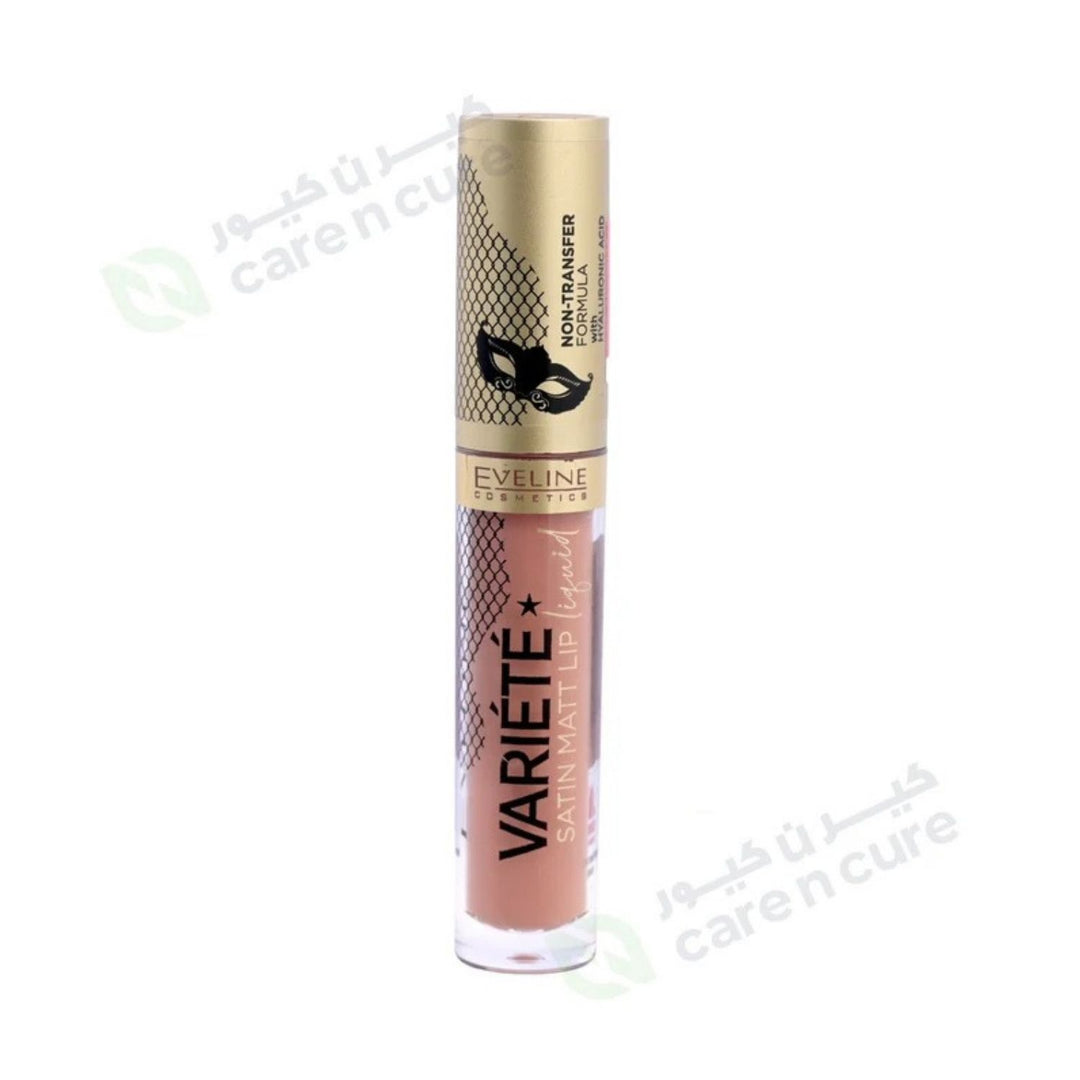 Eveline Variete Satin Matt Lip Liquid No 01 4,5 ml