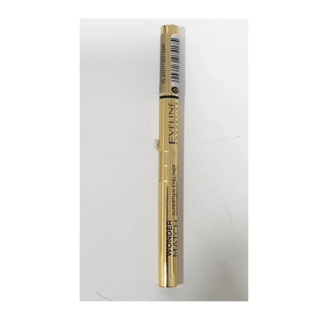 Eveline Wonder Match Eyeliner Waterproof Deep Black