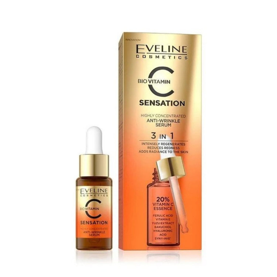 Eveline C Sensation Highly Concentrated Anti-Wrinkle Face Serum 18Ml