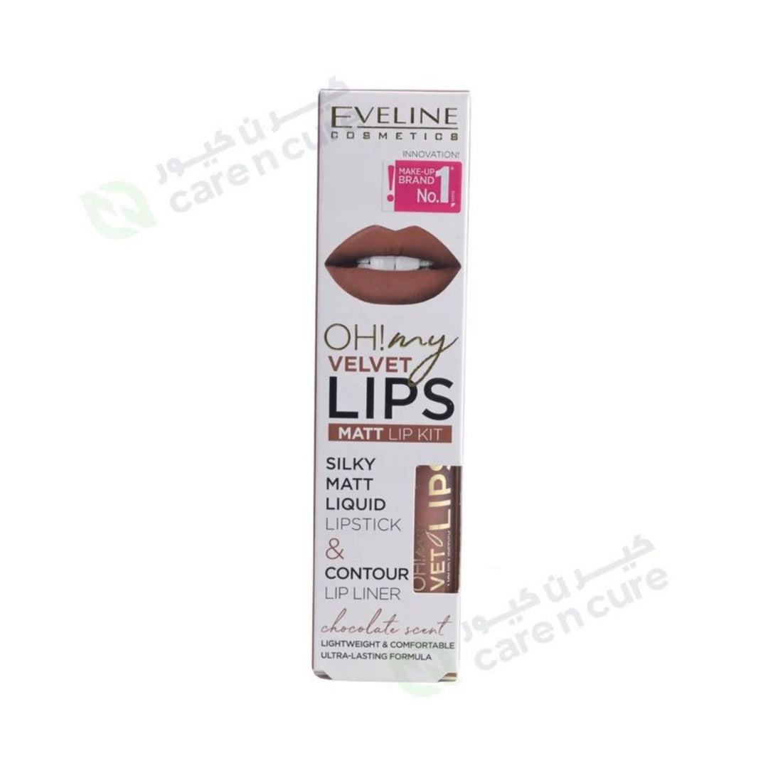 Eveline Oh My Lips Liquid Matt Lip And Lipstick Liner