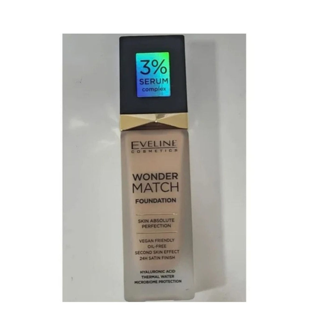 Eveline Wonder Match Foundation 12 Light Natural 30ml #5177