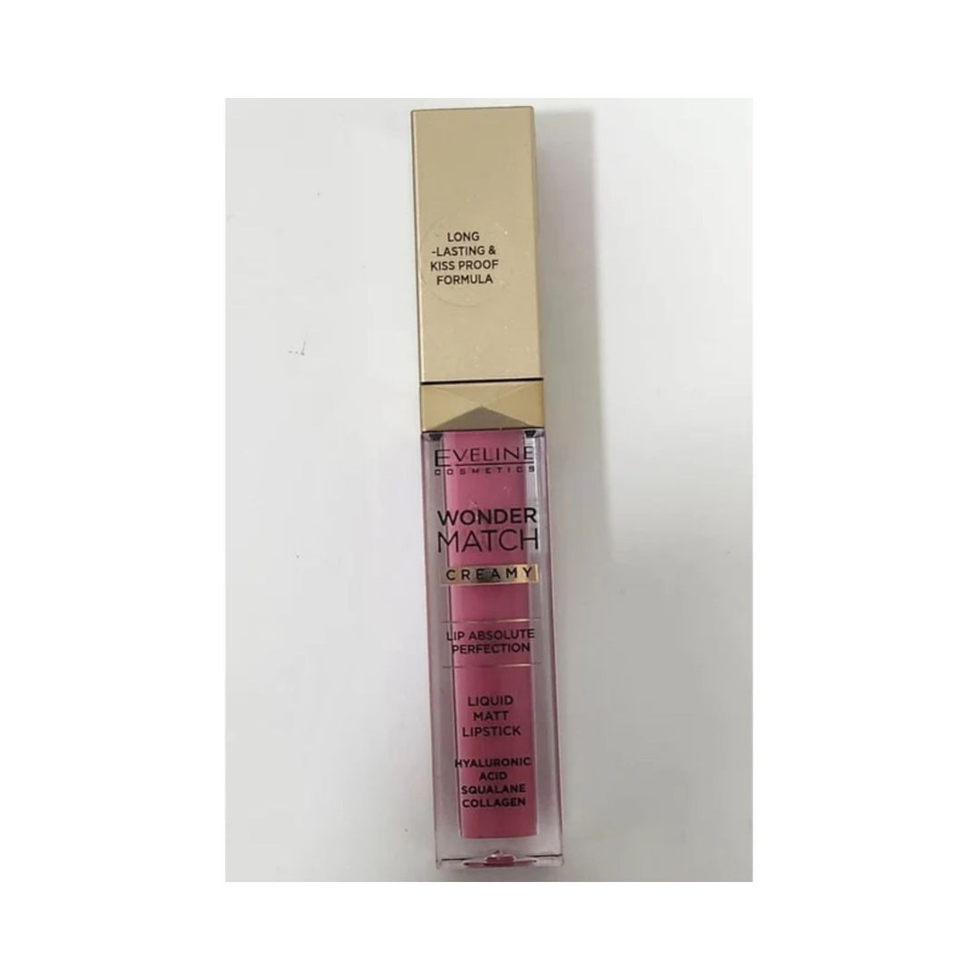 Eveline Wonder Match Creamy Lipstick No 01 Angel Rose 6.8ml #5722