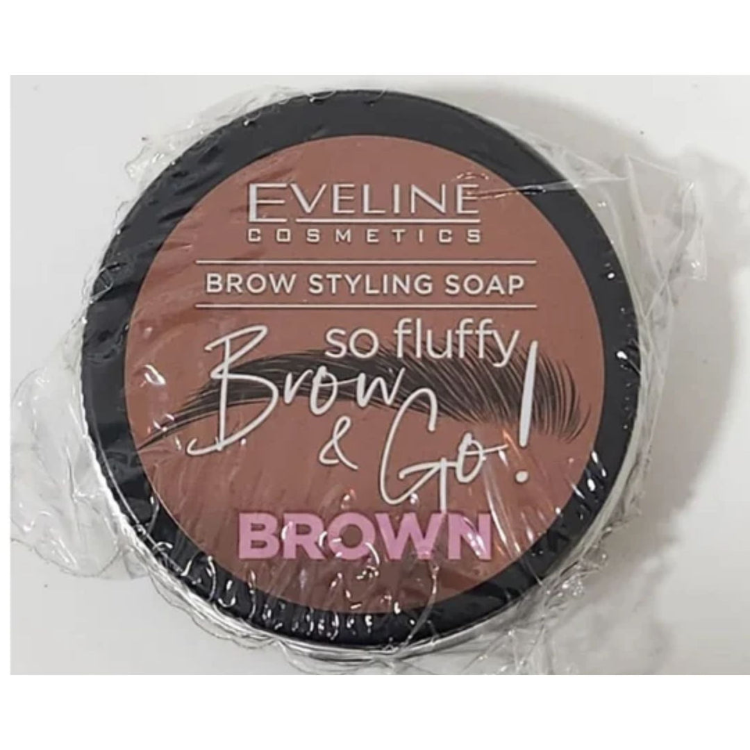 Eveline Brow & Go So Fluffy Styling Soap Brown 25g #5647