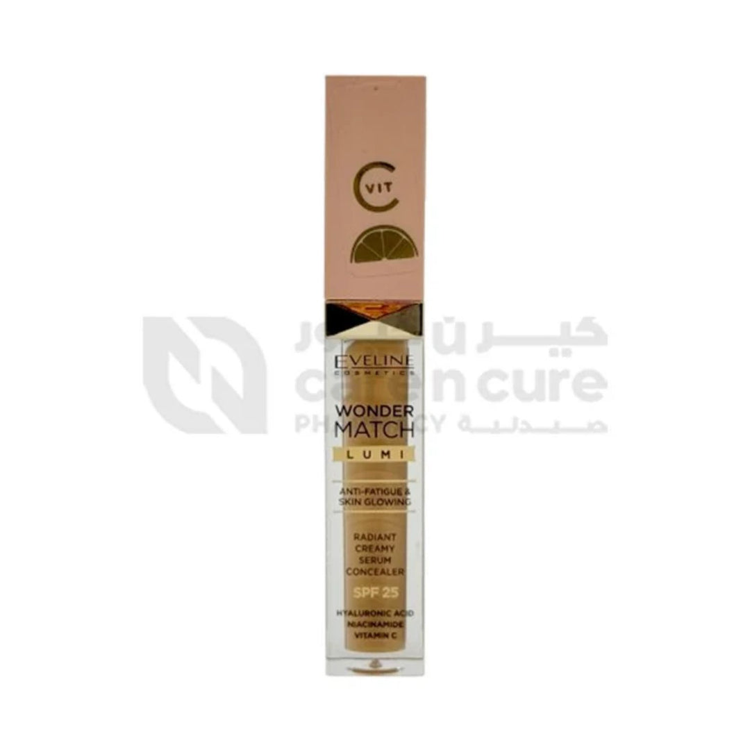 Eveline Wonder Match Concealer Lumi With Vit C No 20 Warm 6.8 ml