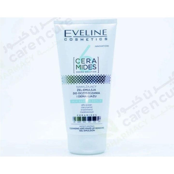 Eveline 6 Ceramides Moist Cleans And Make-Up Removing Gel 150ml