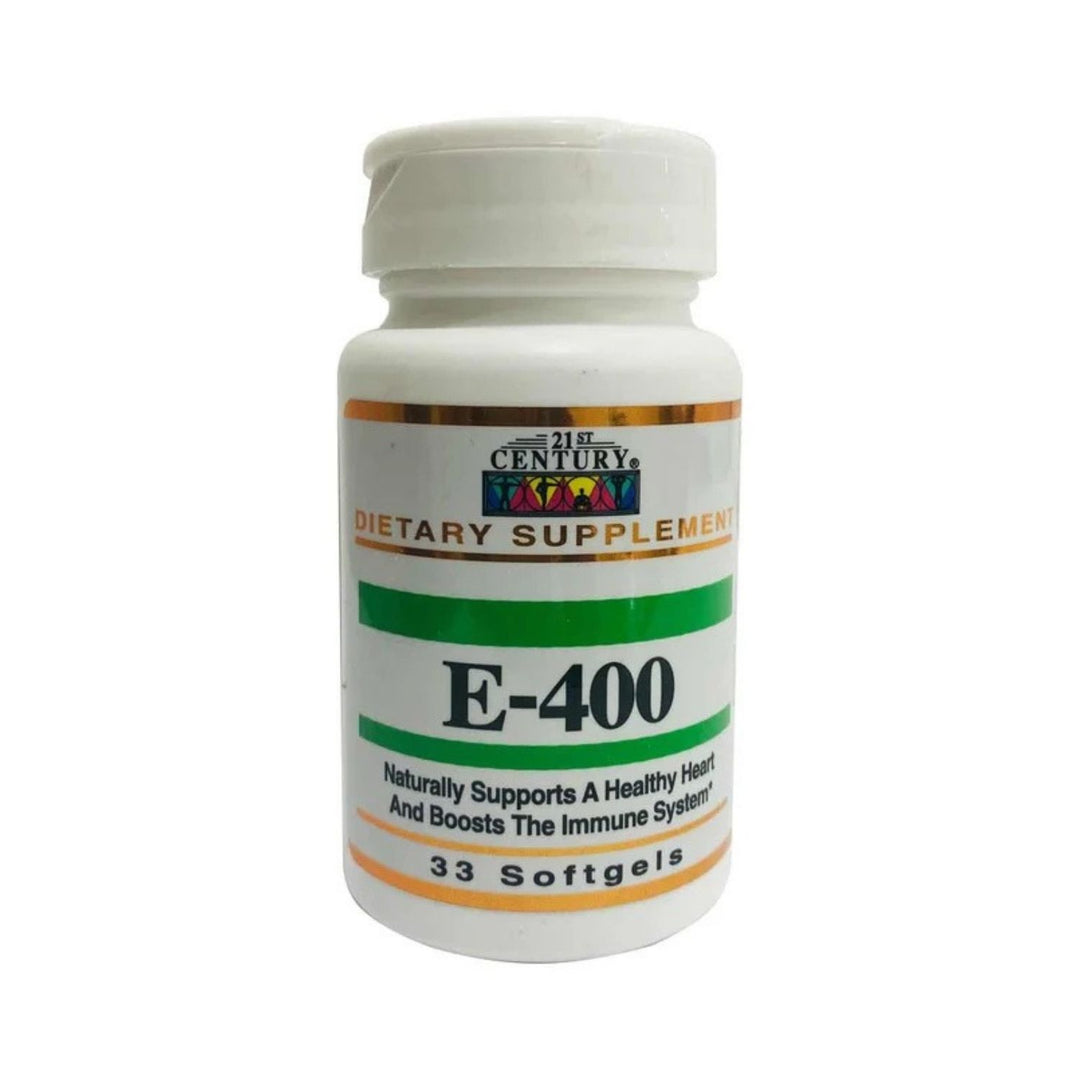 21st Century Vitamin E-400, 33 Softgels