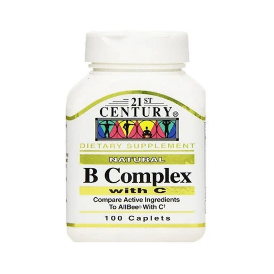 21St Century B Complex With Vitamin C 100 Caplets