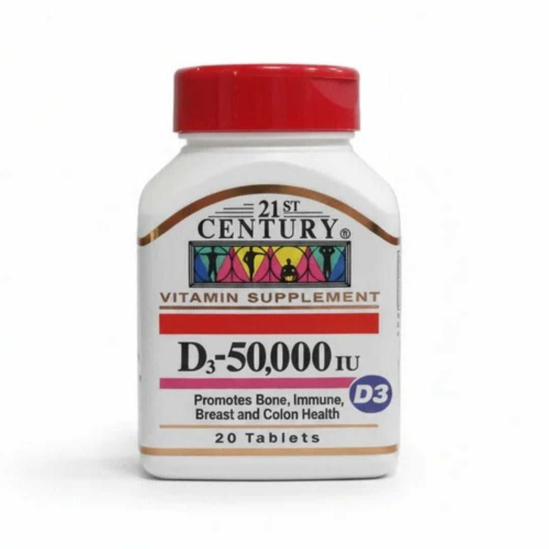 21st Century Vitamin D3-50,000 IU