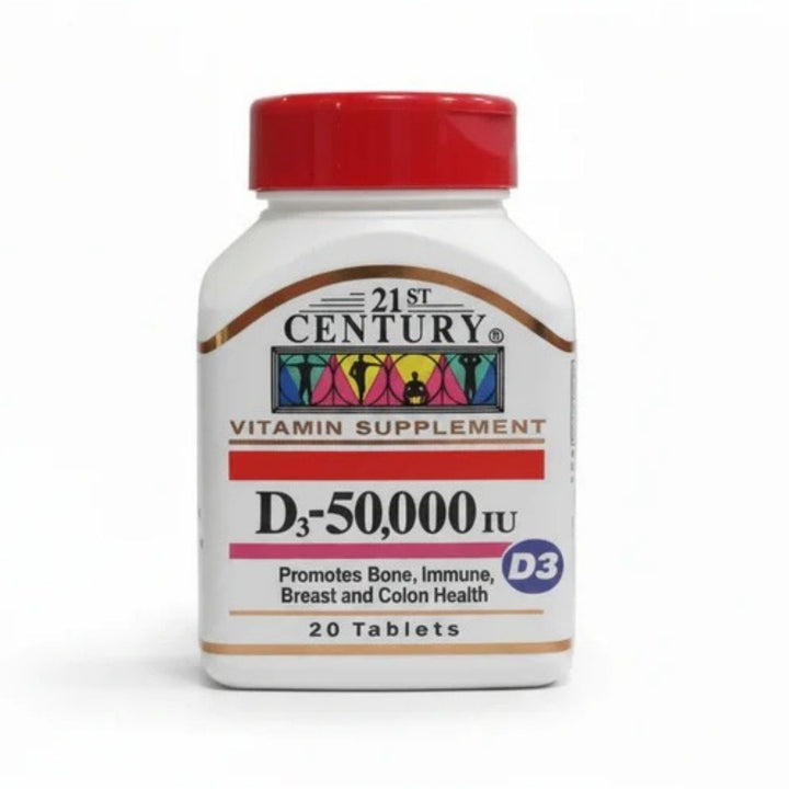 21st Century Vitamin D3-50,000 IU