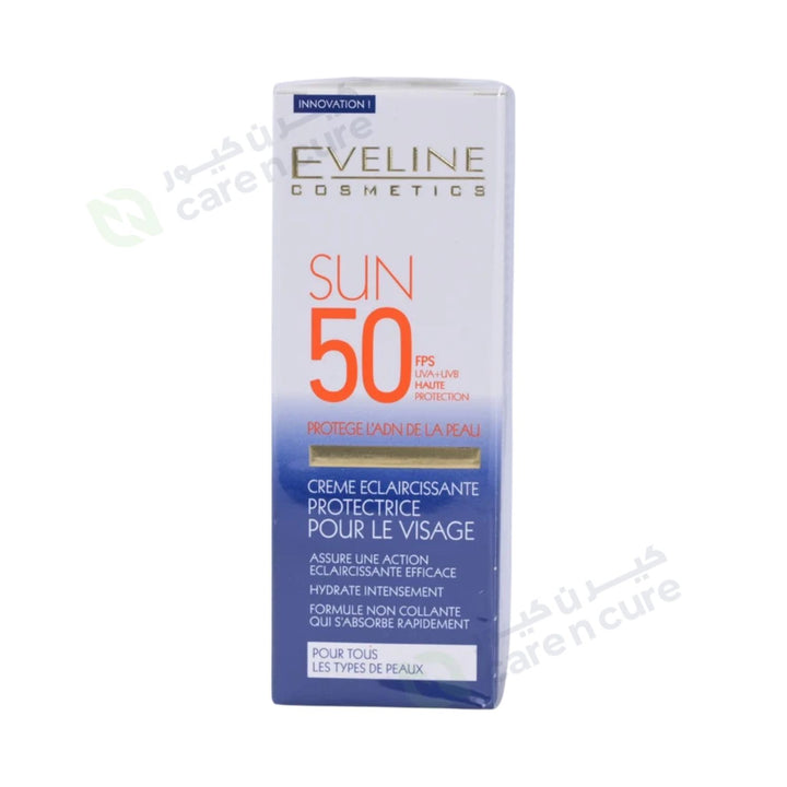 Eveline SPF 50 Whitening Sun Protection Face Cream 50ml