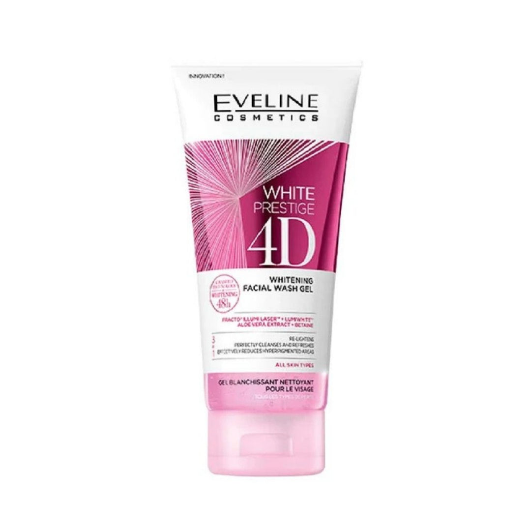 Eveline White Prestige 4D Whitening Facial Wash Gel 200 ml