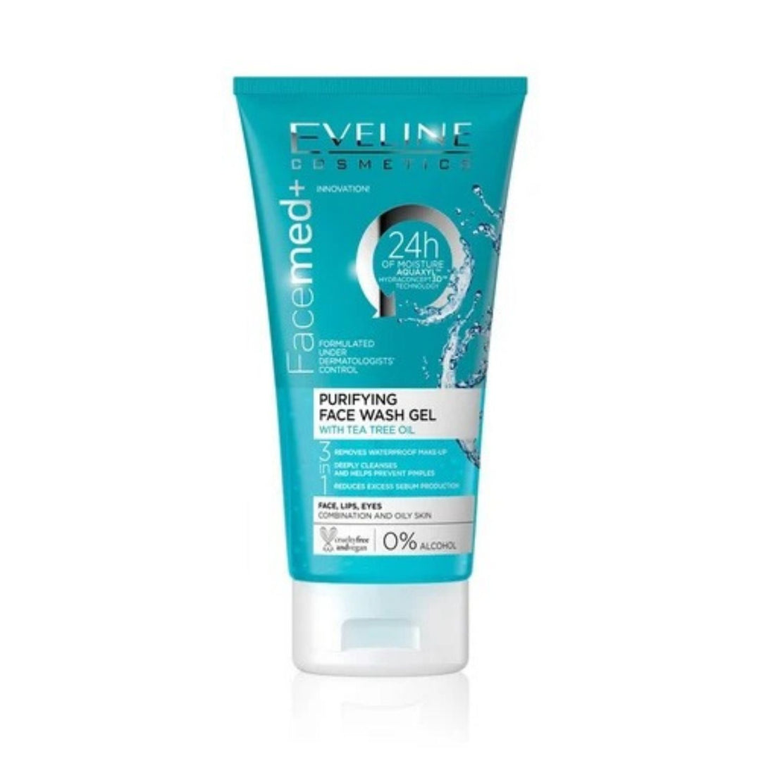 Eveline Facemed+ Purifying Face Wash Gel With Tea Tree Oil 150ml [F]