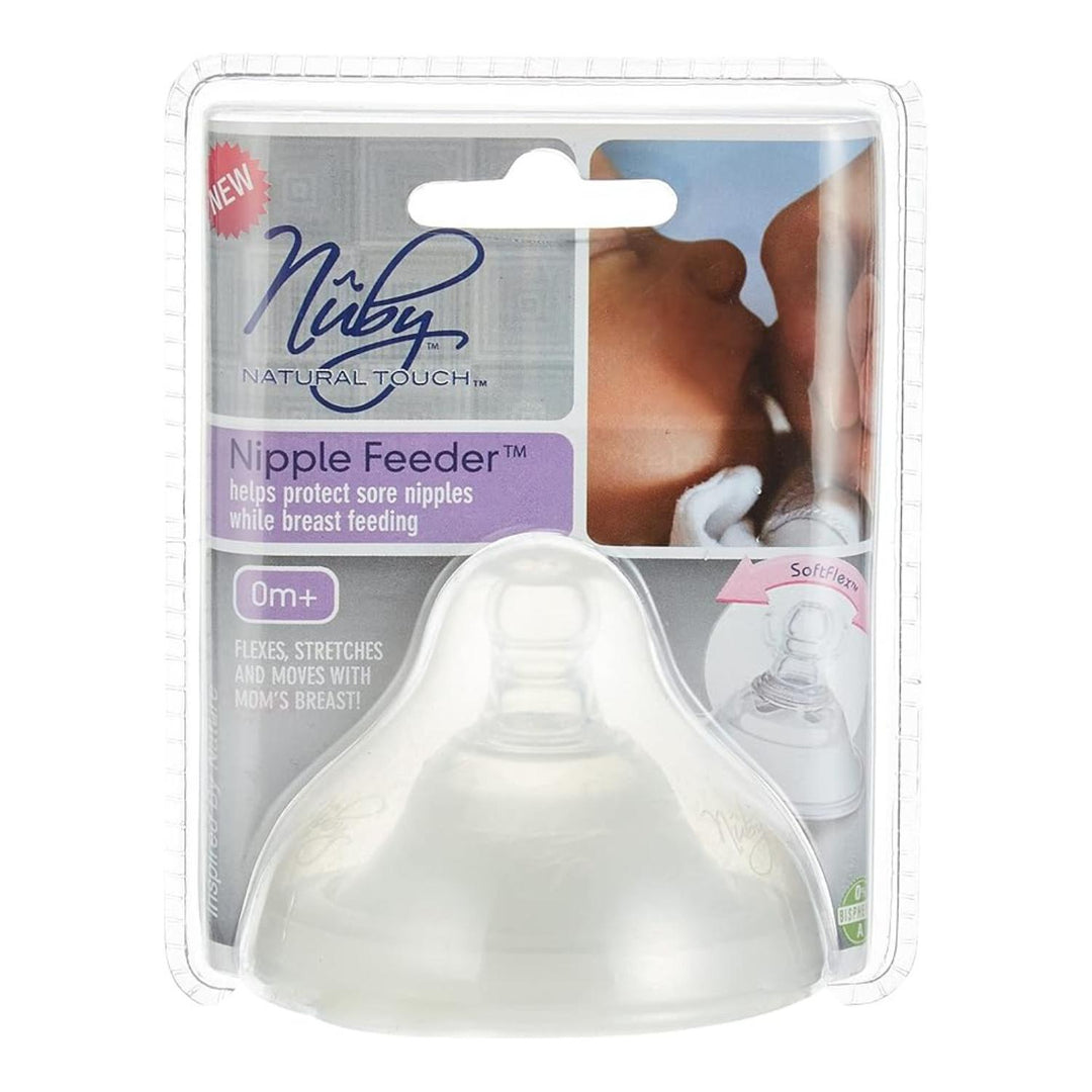 Nuby Natural Touch Nipple Feeder 0M+ 67669