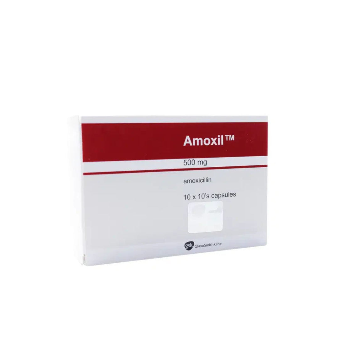 Amoxil 500mg Capsules 20 Pieces (Original Prescription Is Mandatory Upon Delivery)