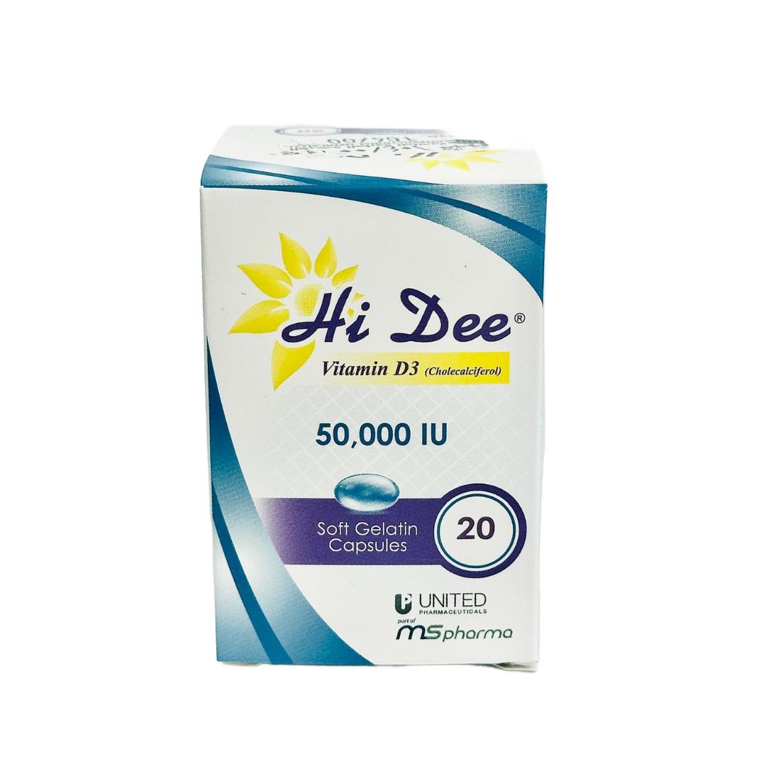 Hi Dee 50000 Iu 20 Cap