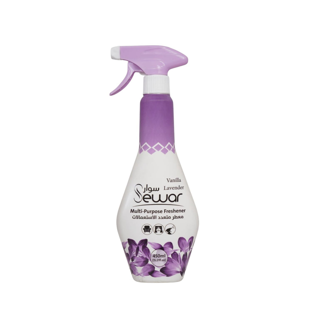 Sewar Multi-Purpose Freshener Vanila Lavender 450ml Sewar Multi-Purpose Freshener Vanila Lavender 450ml