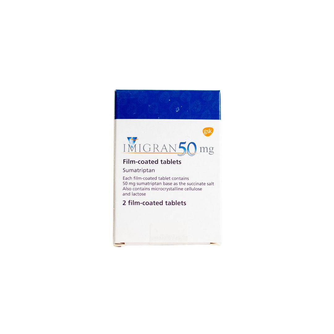 Imigran 50mg Tablets 2 Pieces