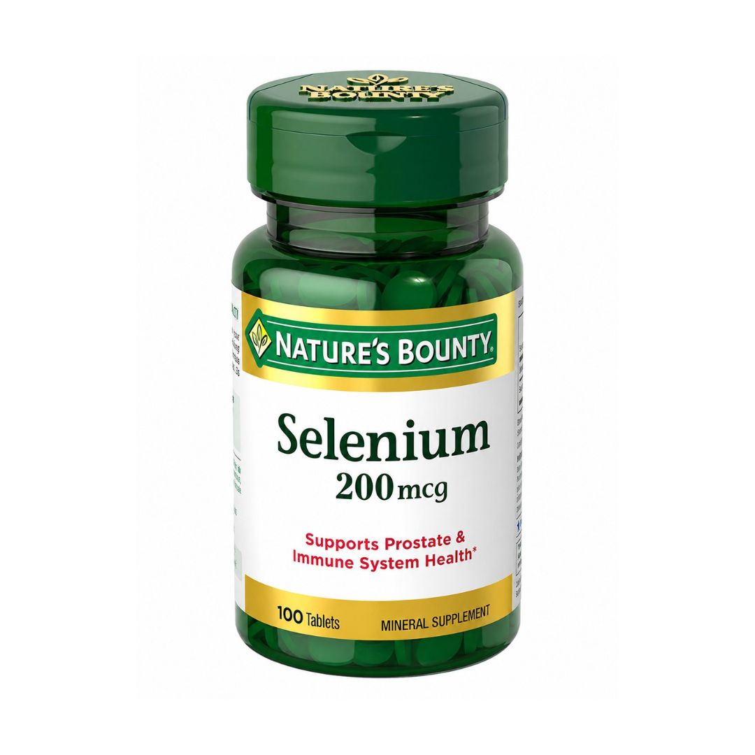 Nature's Bounty Selenium 200Mcg Tablets 100 pieces