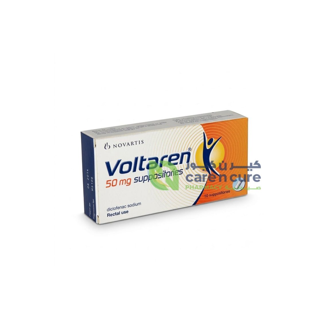 Voltaren 50 mg Suppository 10 Pieces