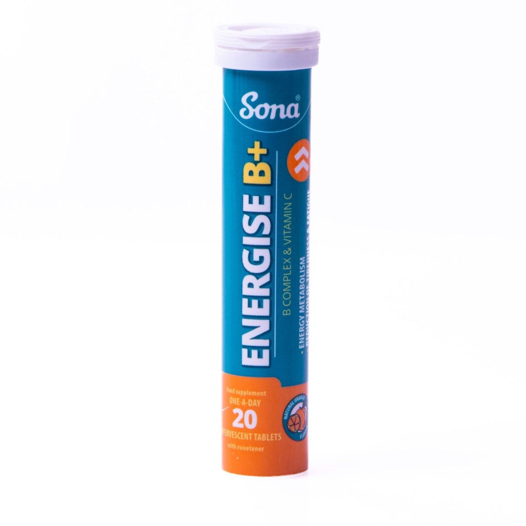 Sona Energise B+ Effervescent Tablets 20 Pieces Sona Energise B+ Effervescent Tablets 20 Pieces