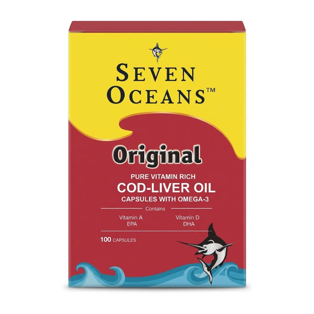 Seven Oceans Cod-Liver Oil Capsules 100 Pieces