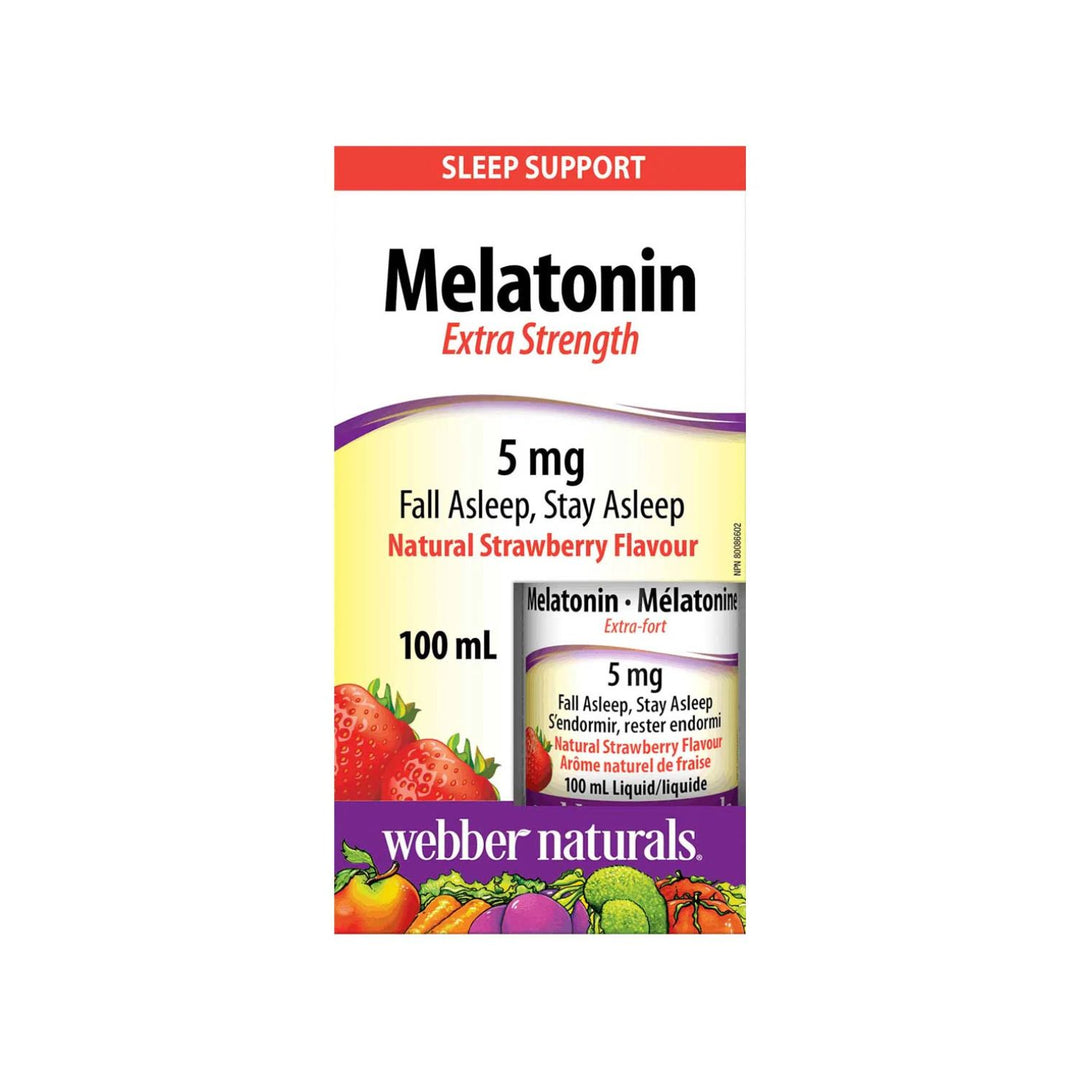 Wn Melatonin Extra Strength 5Mg Liquid 100ml