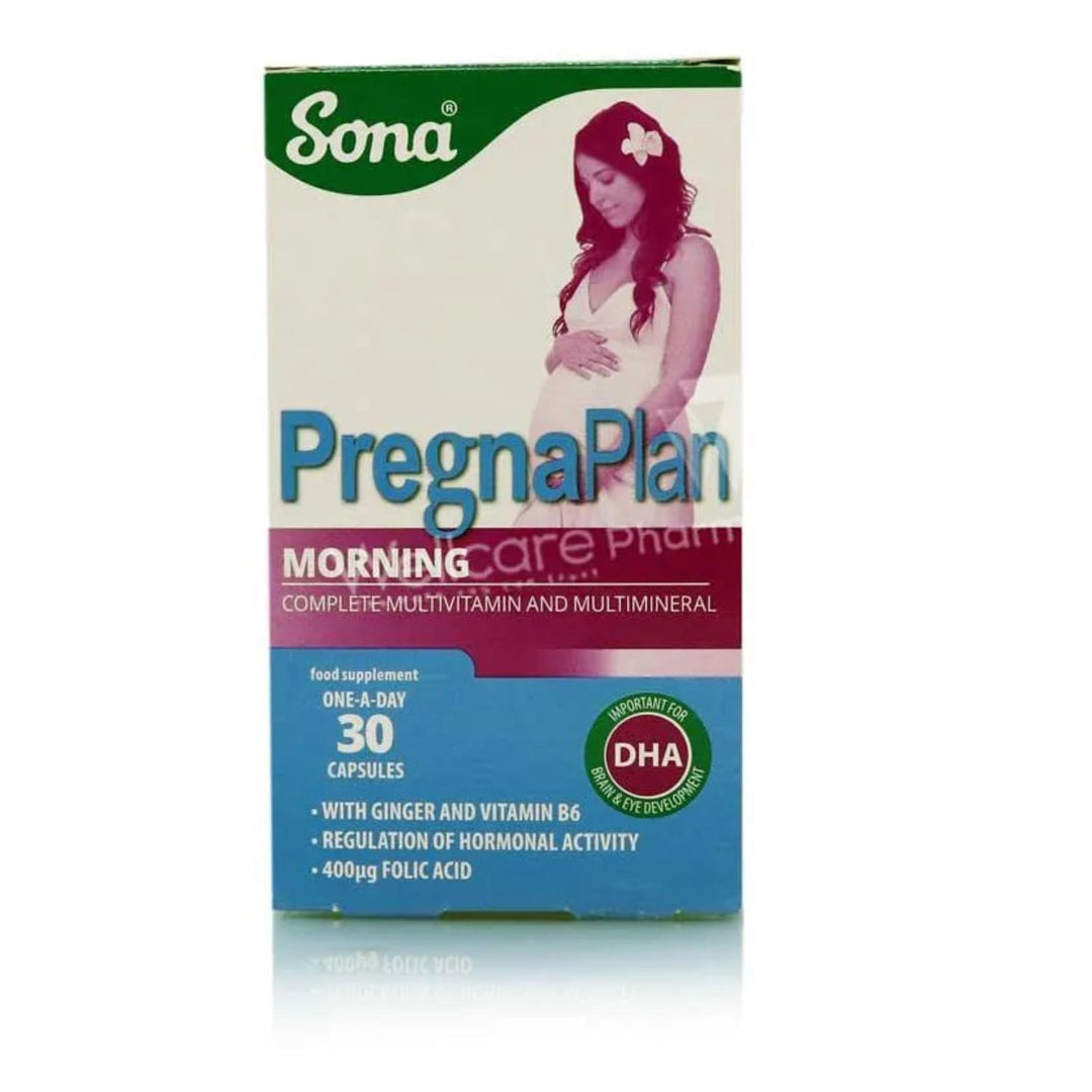 Sona Pregnaplan Morning Capsule 30 Pieces Sona Pregnaplan Morning Capsule 30 Pieces
